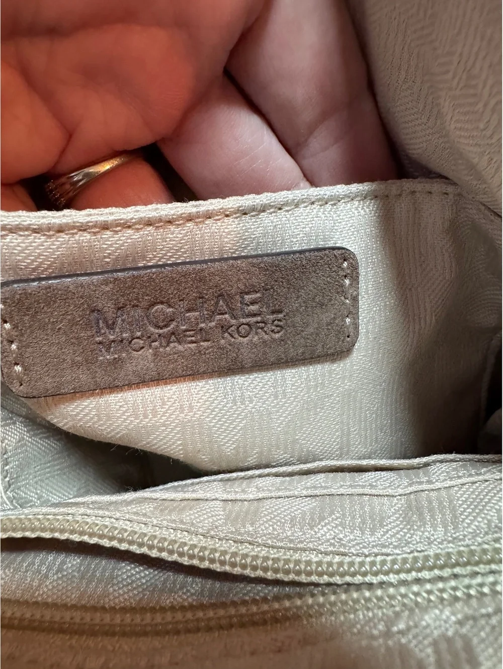 MICHAEL Michael Kors Brown Suede Fringe Crossbody Bag